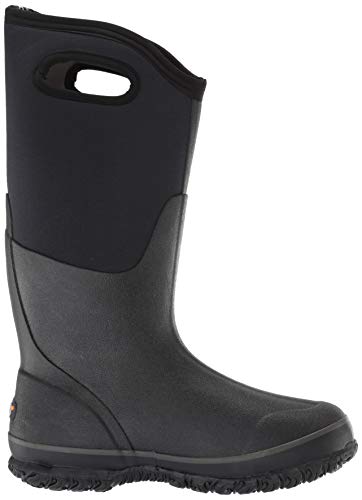 Bogs Women's Classic High Handle Waterproof Insulated Boot,Black,8 M US