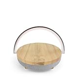 El aspecto de esta lámpara LED es atractivo y práctico para quienes buscan minimalismo. Además, es fácil de transportar gracias a su diseño sin cables.