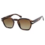 SOJOS Vintage Retro Square Polarized Sunglasses Men Standard Fit Trendy Womens Sun Glasses SJ2382 - Image 2