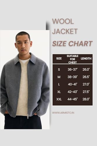 Image of Men's Quilted Winter Jacket /Full Sleeves /Puffer and Bomber