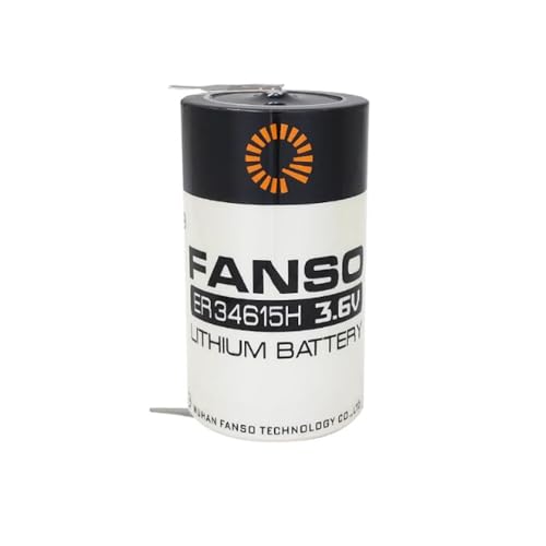 ER34615H 3.6V 19000mAh D Size Non-Rechargeable ttery Replace for LS33600 (with Soldering Feet)