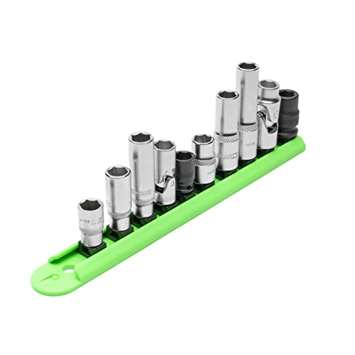 Oemtools 22463 10 Mm Master Socket Set - 10 Pc. 1/4 And 3/8 Inch Drive, Chrome Multi-Type Deep, Standard, Flex, Mid-Length And Impact Socket Set #TOP12