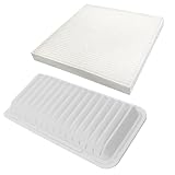 2 Pack Engine & Cabin Air Filter Set CA9482 CF10374 Replacement for Pontiac Vibe 2003 2004 2005