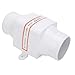 3in Air Blower Fan, 3In in Line Marine Bilge Air Blower Mute Strong Ventilation Fan for Yacht