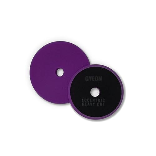 GYEON ジーオン Q2M-EHC-2P Eccentric Heavy Cut エキセントリック ヘビー カット サイズ:80mm×20mm ポリッシングパッド 研磨機 ポリッシャー用 アタッチメント オプション 車 洗車用品 カーケア製品 ケミカル