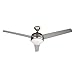 BLACK+DECKER BCF5201R 52-Inch 3-Bladed Remote Controllable Brushed Nickel Ceiling Fan, One Size, Silver
