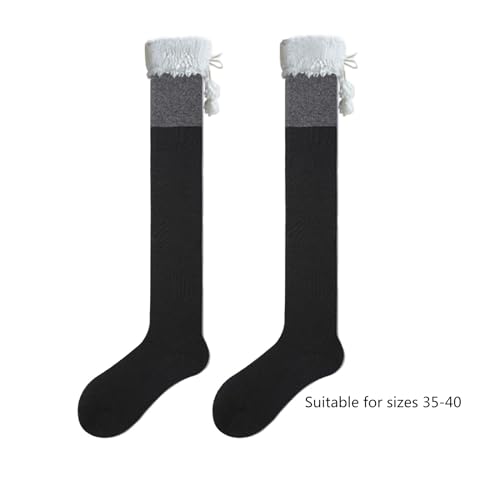 Calcetines de vestir de algodón de princesa para sesiones cosplay 6