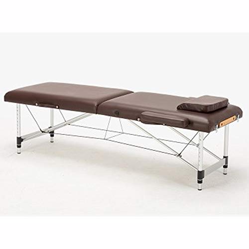 MASODHDFX 185cm*60cm bed+ pillow+armrest, spa tattoo beauty furniture portable foldable massage bed salon Aluminum alloy massage table,B
