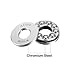 uxcell 51100 Thrust Ball Bearings 10mm x 24mm x 9mm Chrome Steel ABEC3 Single Row Roller 2pcs
