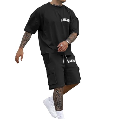 Ensemble homme été léger lavable en machine veste pantalon XXL