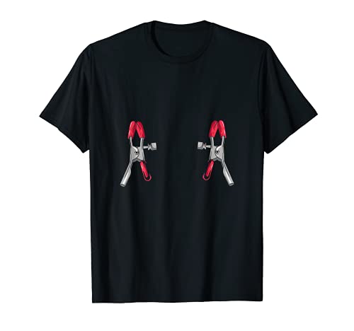 BDSM Pinces à tétons Dominance Jeu de rôle Bondage Fetish T-Shirt