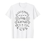 Diseño divertido con texto en inglés "Gardening Is My Dirty Little Secret". ¿Eres un fan del jardín? Entonces este es perfecto para ti, para llevar en una fiesta de club, en un pub, en casa en el día del padre o en una fiesta.