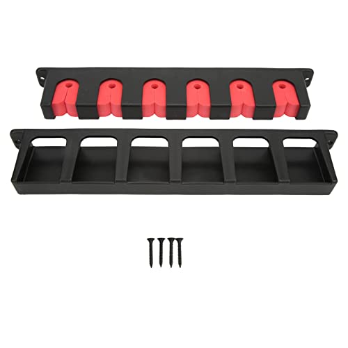Horizontal Fishing Rod Holder, Wall Mounted ABS PVC Material Fishing Rod Rack Wall Mount for Household