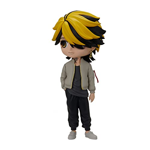 Figurine Q Posket Tokyo Revengers Kazutora Hanemiya ver.a - vue 3