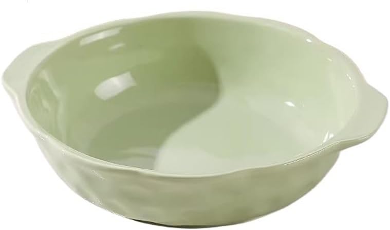 Bowls For Soup, Bowl with Handle, 1500ml Ceramic Embossed Pattern Large for Soups, Stews, Pasta