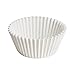 Hoffmaster 610515 Fluted Bake Cup, Zip Pack, 1.5" Base x 1" Height, White (Pack of 10000)