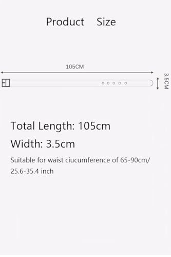 Leather Belt for Jean Women's Leather Belts with Silver Square Buckle Ladies Casual PU Leather Belt for Pants Dress2