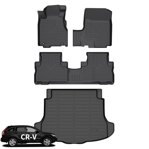 Wayhigh Floor Mats and Cargo Liner for Honda CRV 2007-2011