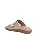 Dr. Scholl's Womens All Time Slide Sandal Golden Sand Metallic 8 M