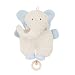 Produktbild Efie Spieluhr Elefant hellblau, kontrolliert biologischer Anbau (organic), Made in Germany (Melodie: Brahms)
