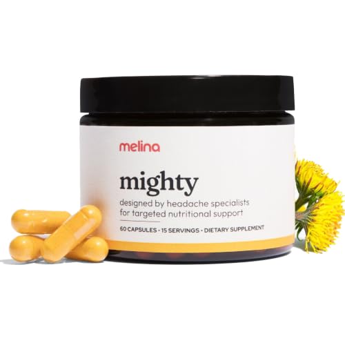 Melina Mighty Natural Migraine Relief Supplement