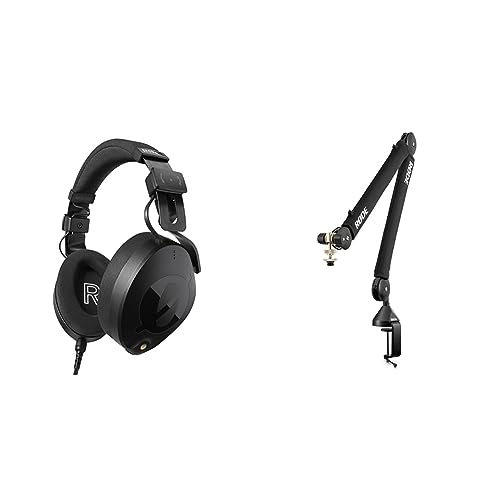 RØDE NTH-100 casque audio monitoring de studio professionnel et bras articulé PSA1+