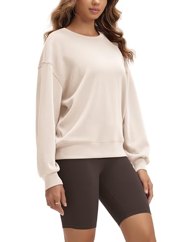 Amazon.com: ODODOS Modal Soft Oversized Sweatshirts for Women Crew