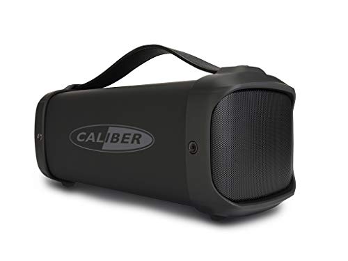 Caliber Haut Parleur Bluetooth - Enceinte sans Fil - Son équilibré - Poignée Confortable - Noir - Autonomie 6h