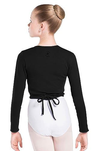 Image of Wearmoi Menuet Girl's Knitted Acrylic Cross Over Top