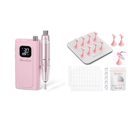 MelodySusie Taladro Eléctrico Inalámbrico para Uñas Clip-On miniatura 1