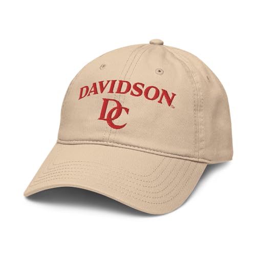 Davidson Wildcats Arched Officially Licensed Adjustable Baseball Hat