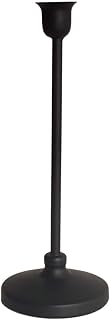 Ashland Black Metal Taper Candle Holder