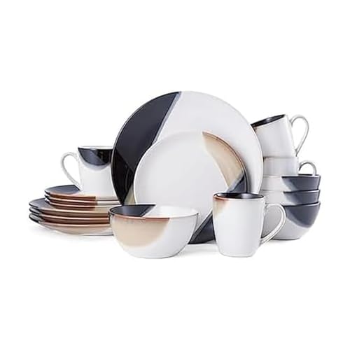 Gourmet Basics by Mikasa Caden 16-Piece Dinnerware...