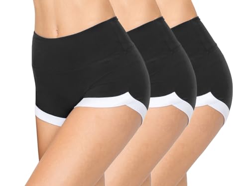 Image of ALWAYS 3 Pack Yoga Shorts - Super Soft Slip Shorts for Women