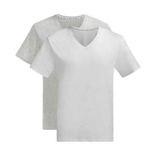 T-Shirt Homme Col V Dim Good Coton Bio respirant et doux