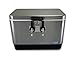 COLDBREAK Jockey Box, 2 Taps, Rear Inputs, 54 quart Cooler, 50' Coils, Steel Shanks, Includes Stainless Faucets, Silver