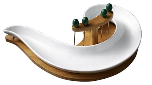 HTTGDGDH Fruteros De Cerámica Creativos, Frutero, Frutero, Plato De Frutas, Bandeja Moderna para Frutas, Fruteros, Soporte para Encimera De Cocina, Hogar, Verduras