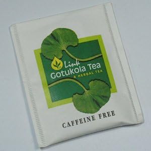 Link GOTU KOLA herbal Tea,Memory Enhancer ,Improve Eye Sight- 5 Pack