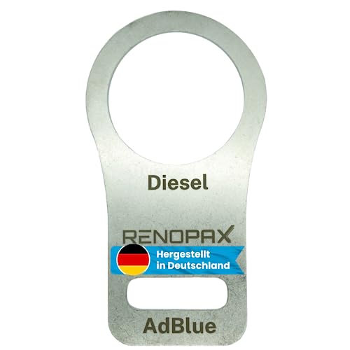 RENOPAX AdBlue Verschluss Sicherung aus Edelstahl an Kastenwagen (Ducato...