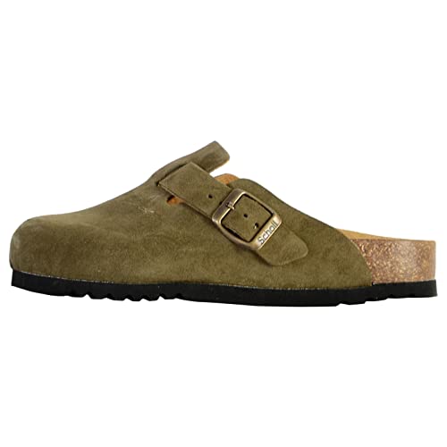 Sandale Scholl Fae Kaki 39 femme : nu-pieds confortables pour l'été et marche urbaine