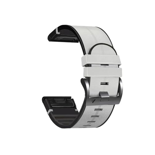 VRU[ 22 26mm Xgoh Garmin/Fenix ɓK 6X 6 Pro Instinct 2X NCbNtBbgXgbv Fenix 7 7X 5 5X Plus Correa ɓK(White,22mm)