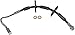 Dorman H620974 Front Passenger Side Brake Hydraulic Hose Compatible with Select Ford Models