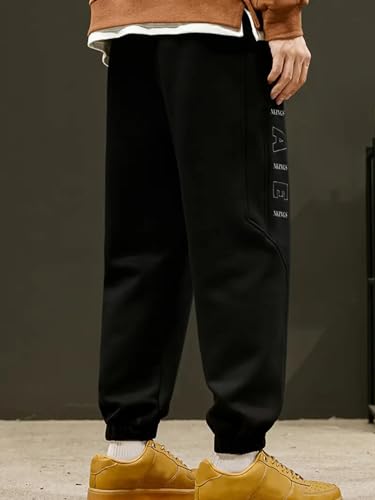 Image of Lymio Track Pant for Men ||Side Latter Print Style Look Pant || Jogger Track Pant (Packs Also Available) (TP-25-28-1)
