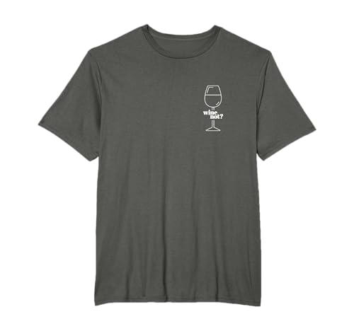 Regalo divertido para amantes del vino, no vino Camiseta