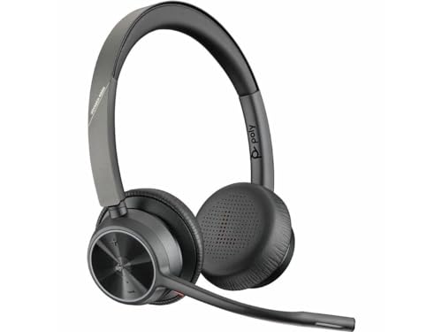 Micro casque avec et sans fil Poly Voyager 4320 Bluetooth + câble USB A vers USB C + dongle BT700 - vue 7