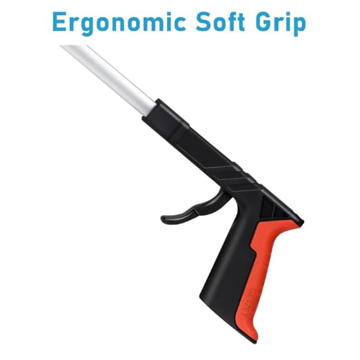 Image of Foldable Reacher Grabber Tool With Magnet Lightweight Long Arm Pickup Tool Litter Picker, Trash Grabber, Claw Extender For Elderly & Disabled Long Stick.