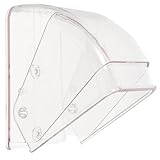 iplusmile Wasserdichte Transparente Türgong Regenabdeckung aus Robustem PC Material Regenfeste Schutzhaube für Funkklingel Außen Wetterbeständig Langlebig Geeignet für Außenwände