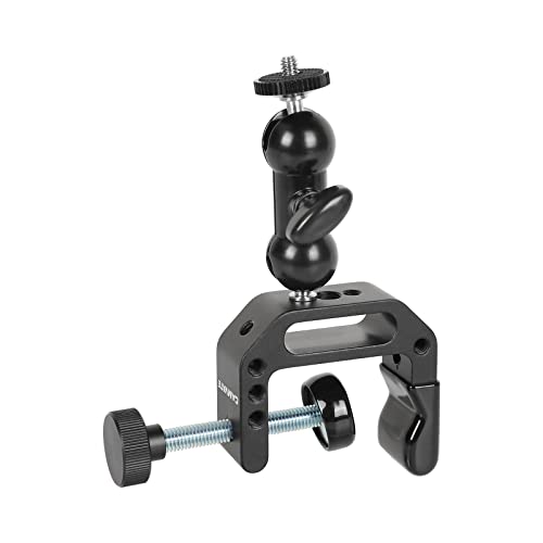 Serre-joint en C de bureau pour appareil photo reflex numerique et lampe LED video