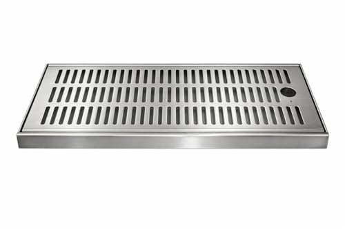 GASTROBEDARF WESTERBARKEY Tropfblech zum Auflegen 2 Teilig aus Edelstahl 500x200x27mm