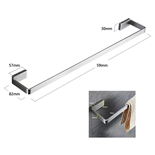 Porte-serviettes en acier inoxydable avec séchage rapide 70 cm